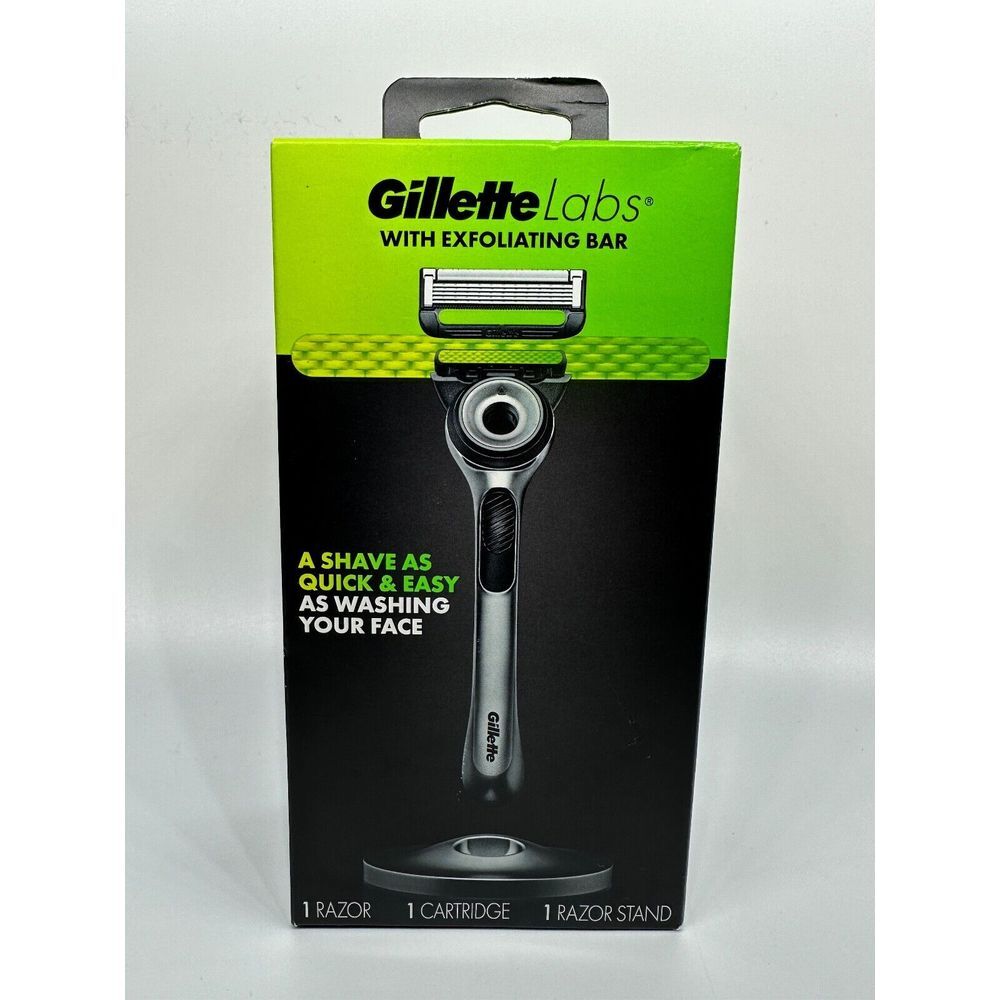 Gillette Labs W Exfoliating‎ Bar 5 Blades Razor & Stand